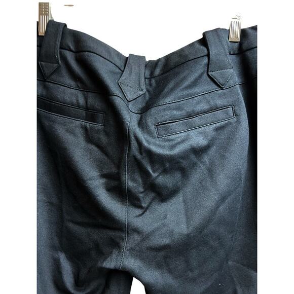 Cabi Barrister Trouser Pants Black Size 10 Hem Slits - Picture 8 of 9